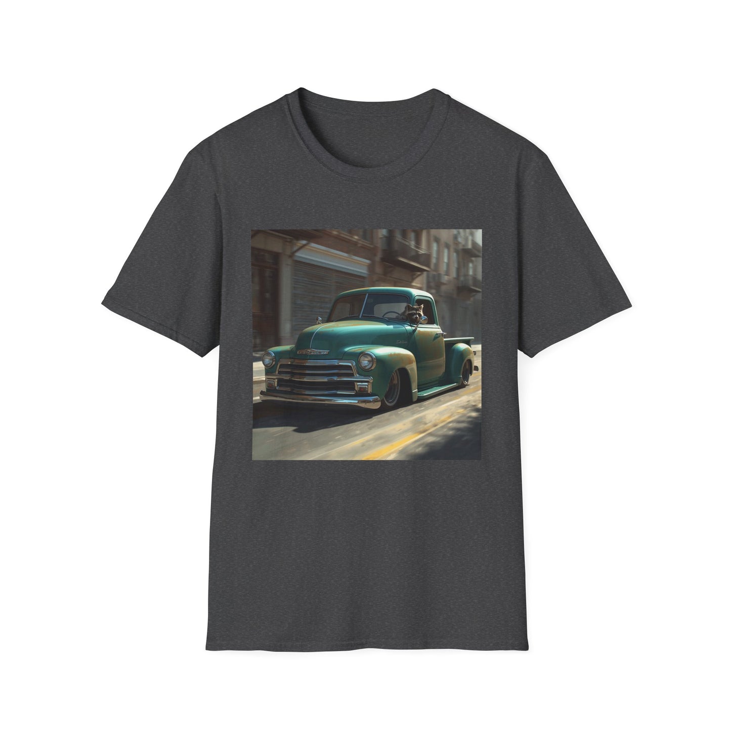 Raccoon Driving Truck T-Shirt