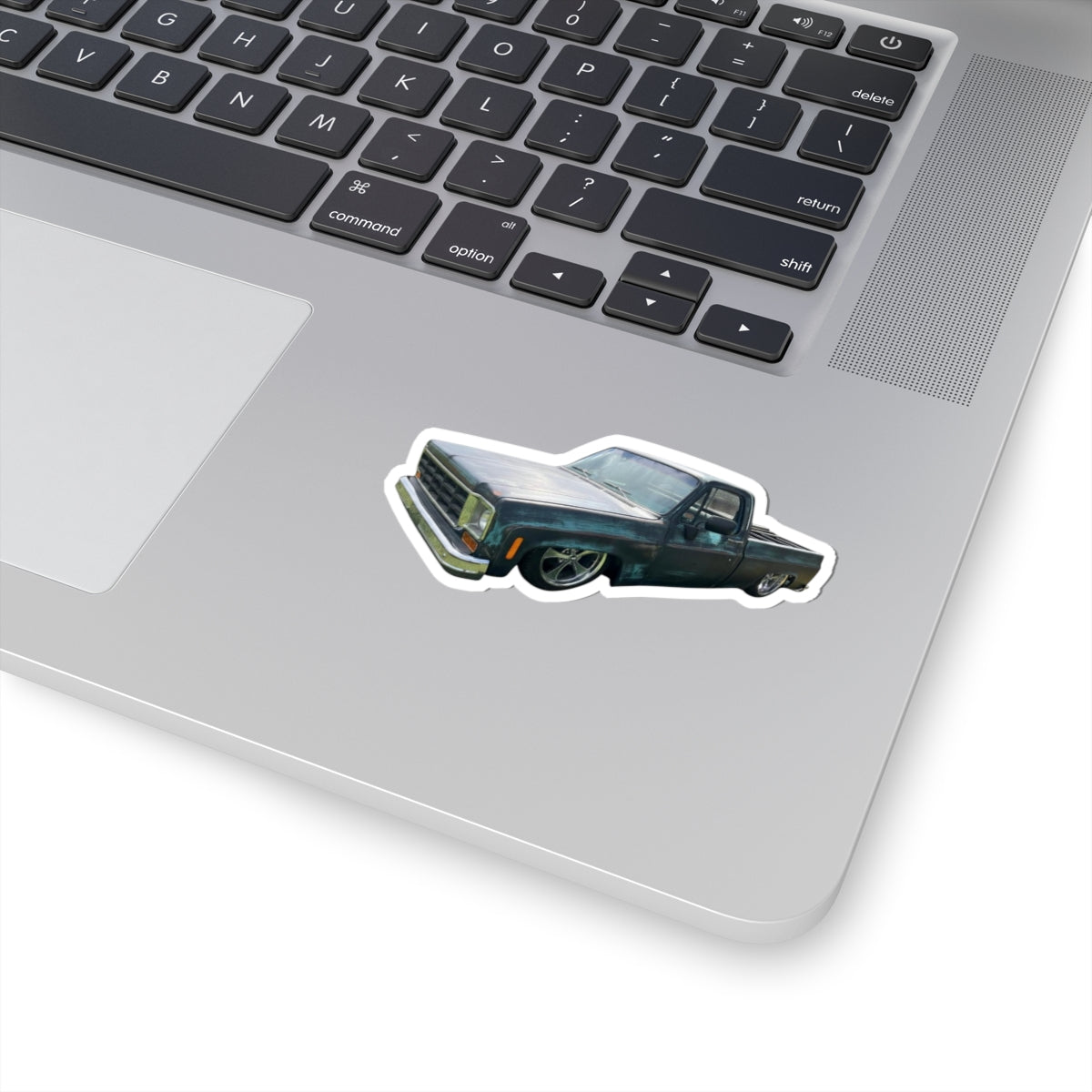 Lowered Classic Pickup Truck sticker