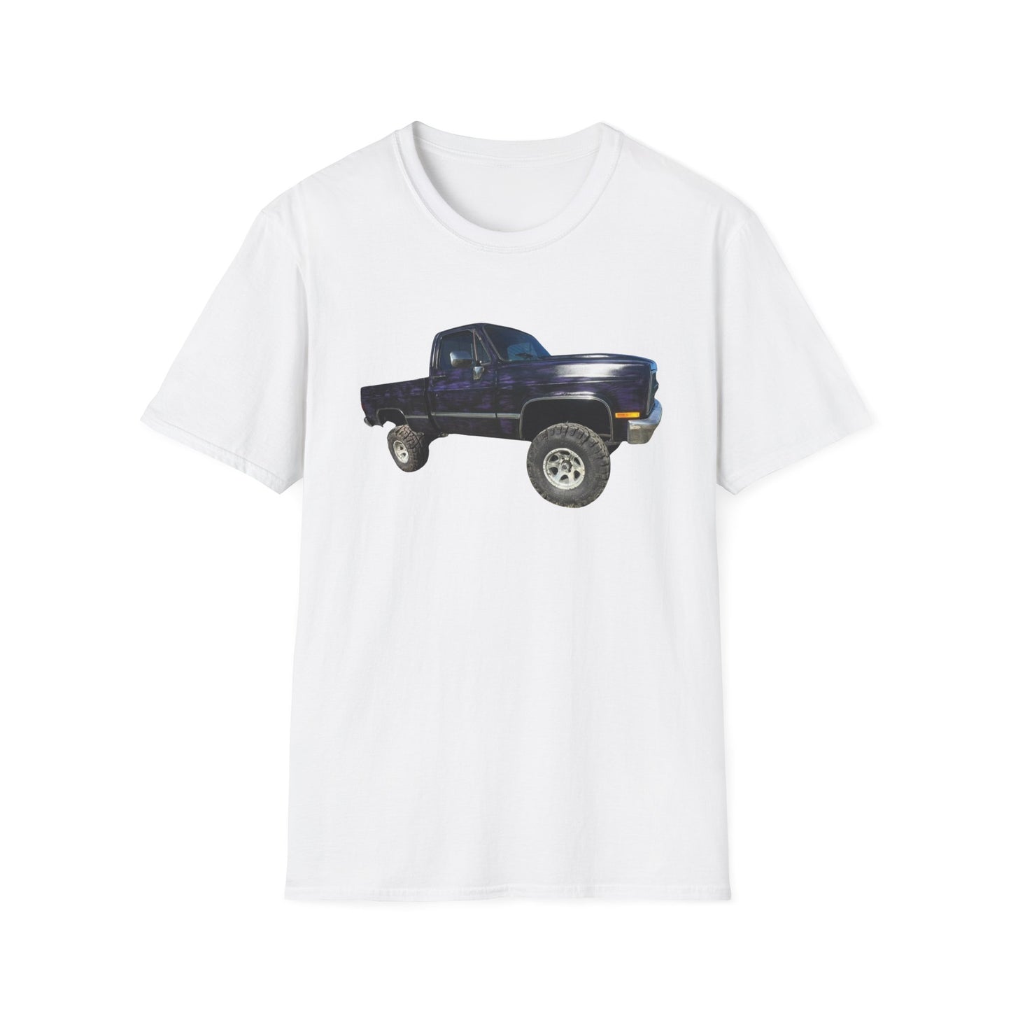 Vintage Lifted Black/Purple Truck T-Shirt