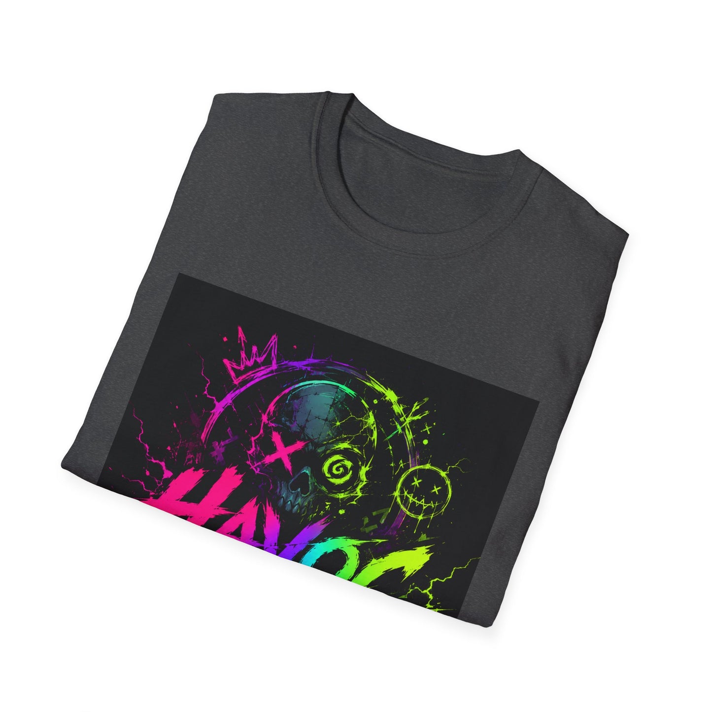 Havoc Haven Neon Skull T-Shirt