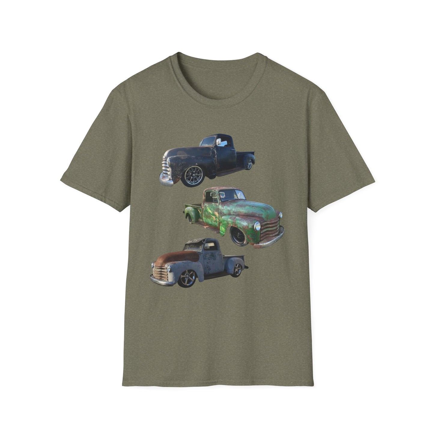 Vintage Lowered Pickup Truck trio T-Shirt