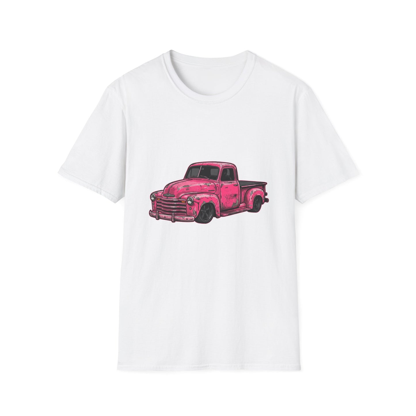 Vintage Pink Truck T-Shirt
