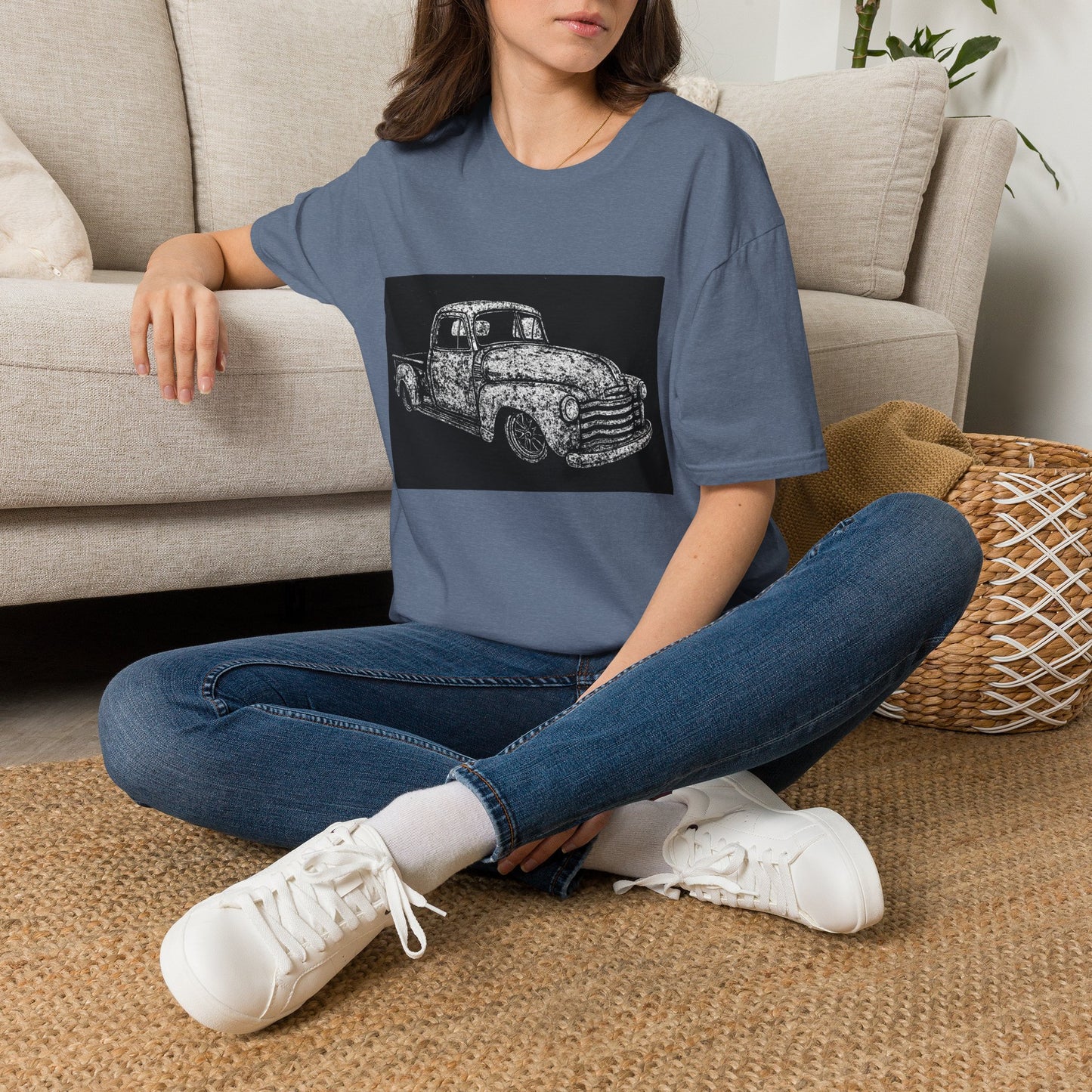Retro Truck Illustration Tshirt