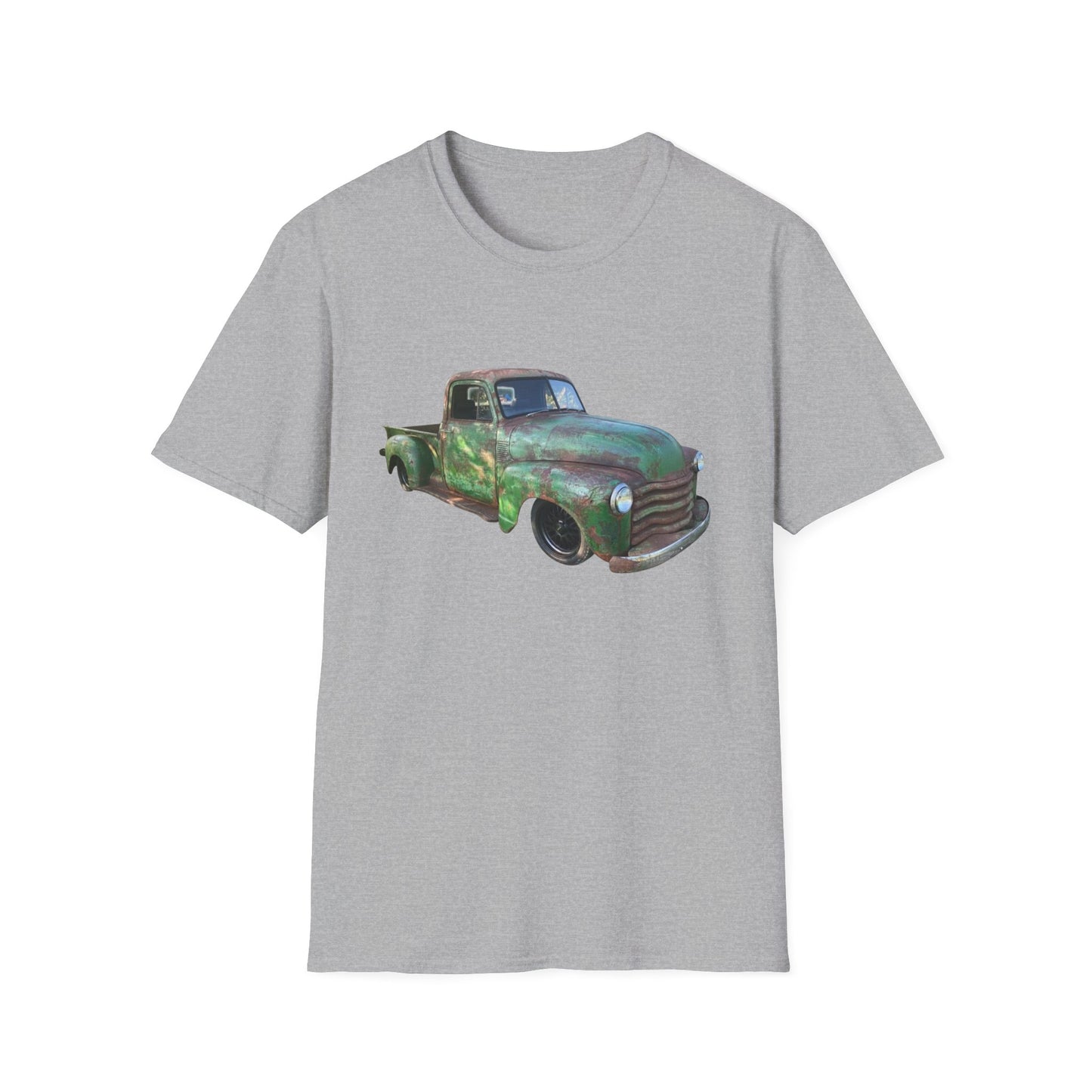 Green Lowered Vintage Pickup Truck T-Shirt
