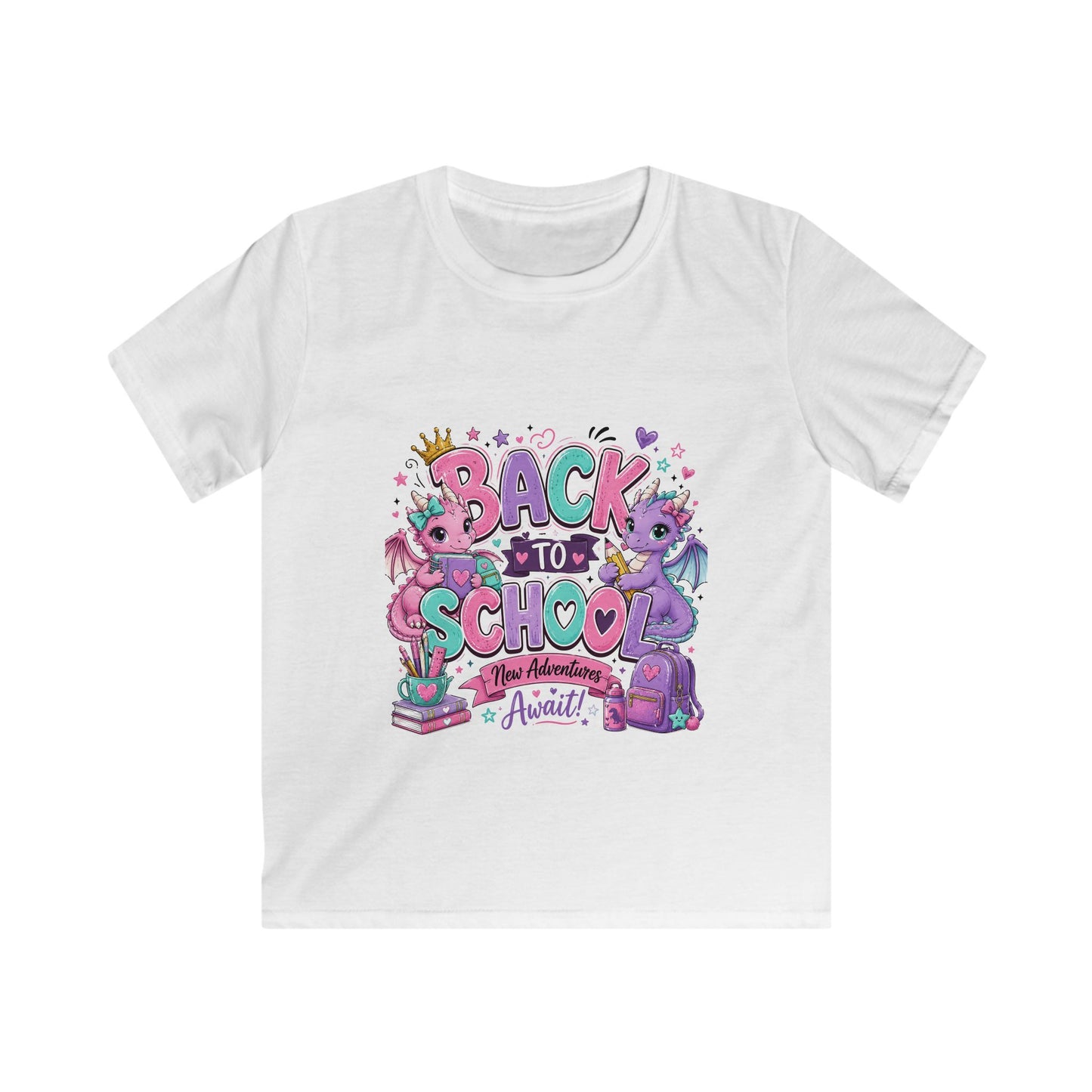 Kids Back to School T-Shirt – Colorful Cute Classroom Adventure Tee