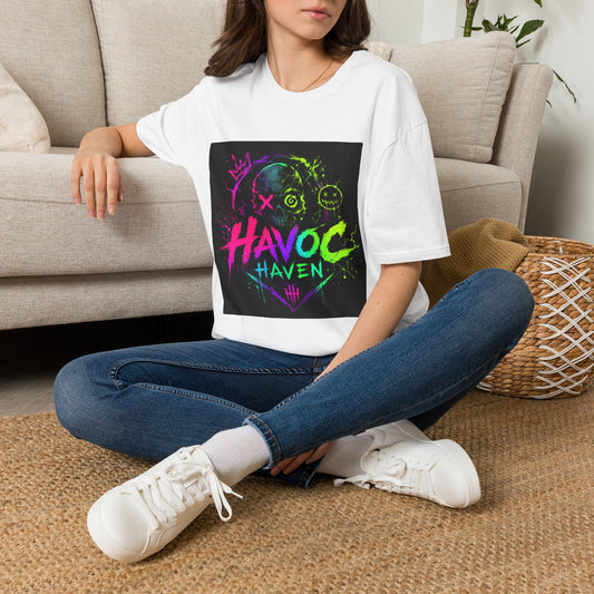 Havoc Haven Neon Skull T-Shirt