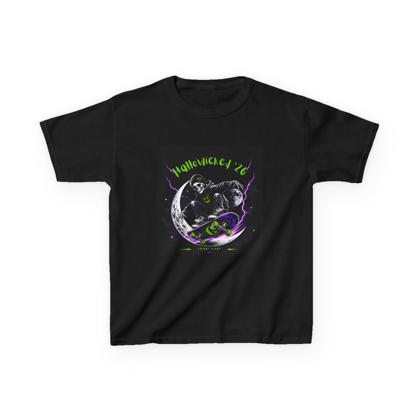 Kids Halloween Tee — 'Hallowicked'