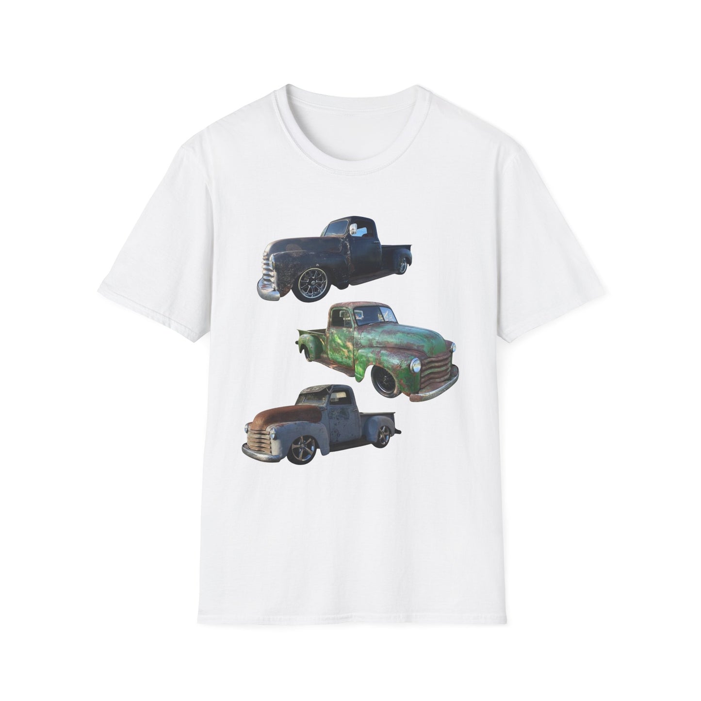 Vintage Lowered Pickup Truck trio T-Shirt