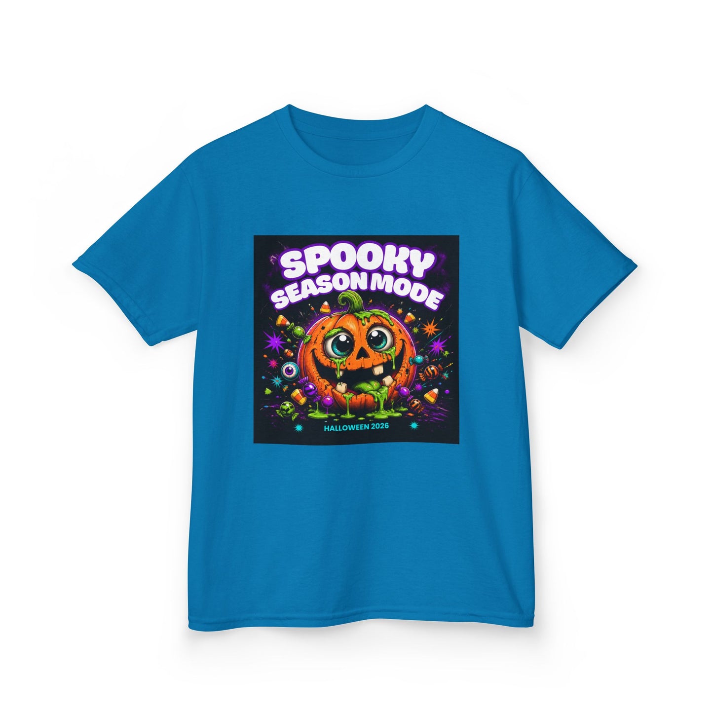 Kids Tee — "Spooky Season Mode" Halloween