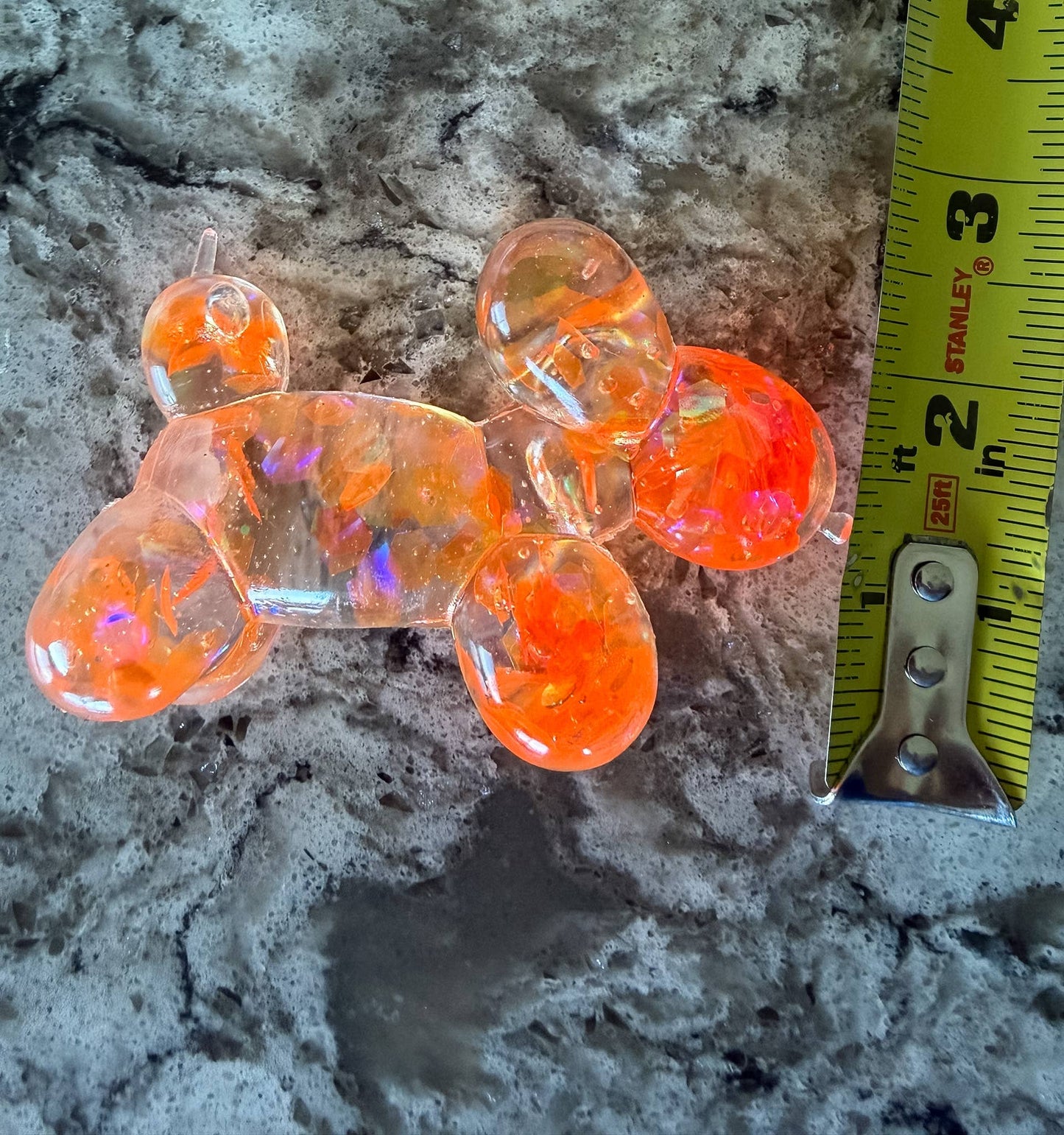 Squishy Glitter Balloon Dog