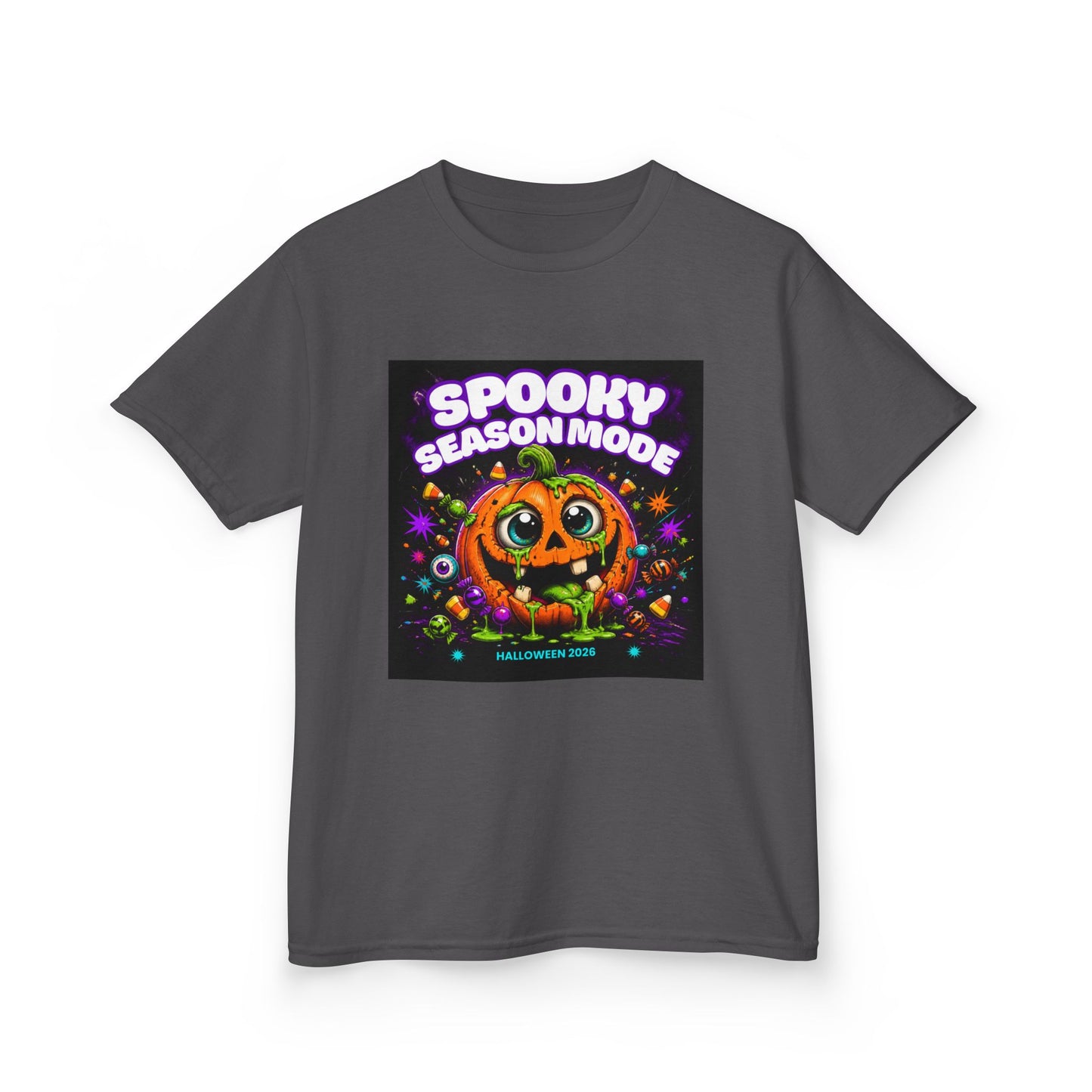 Kids Tee — "Spooky Season Mode" Halloween