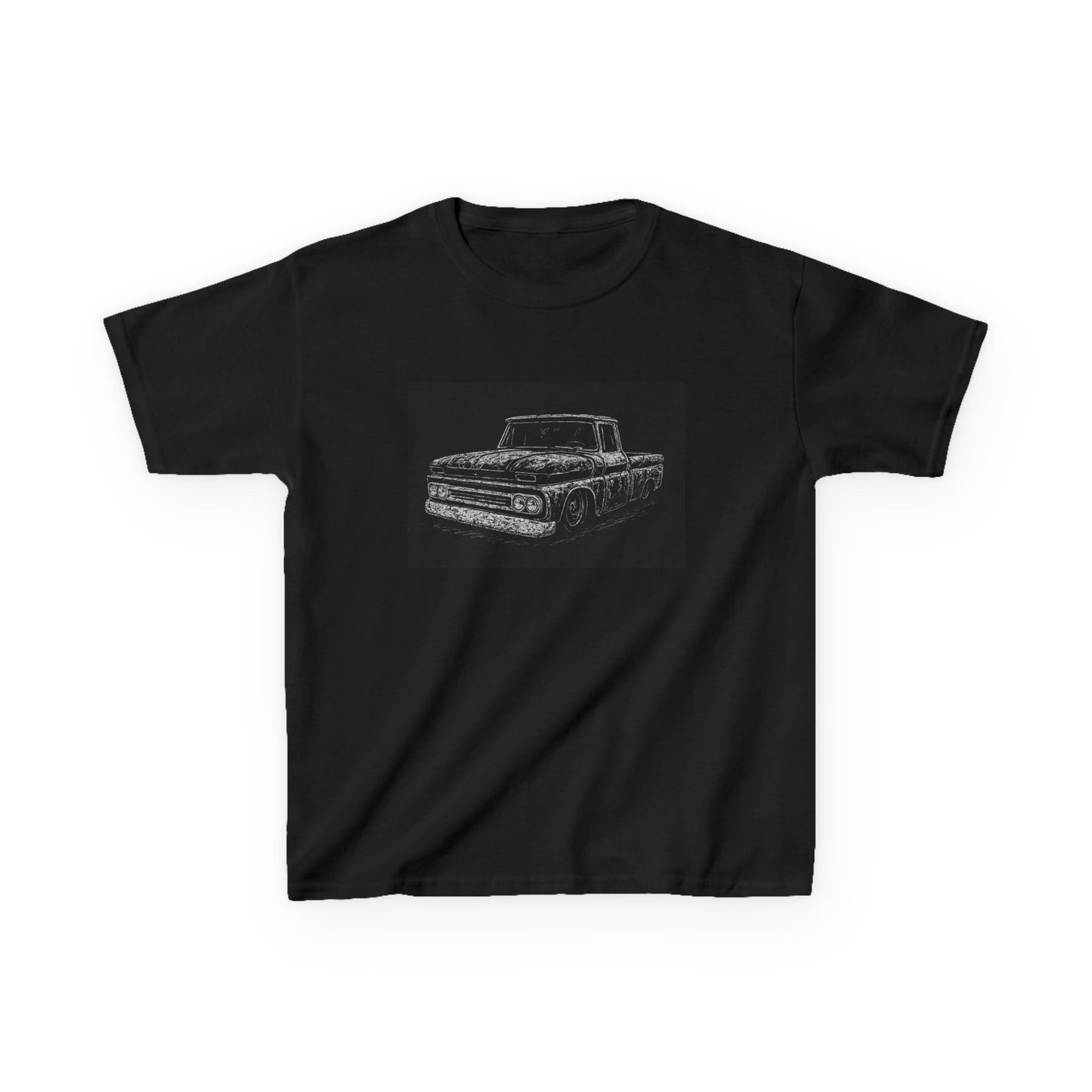 Vintage Pickup Truck Kids Sketch