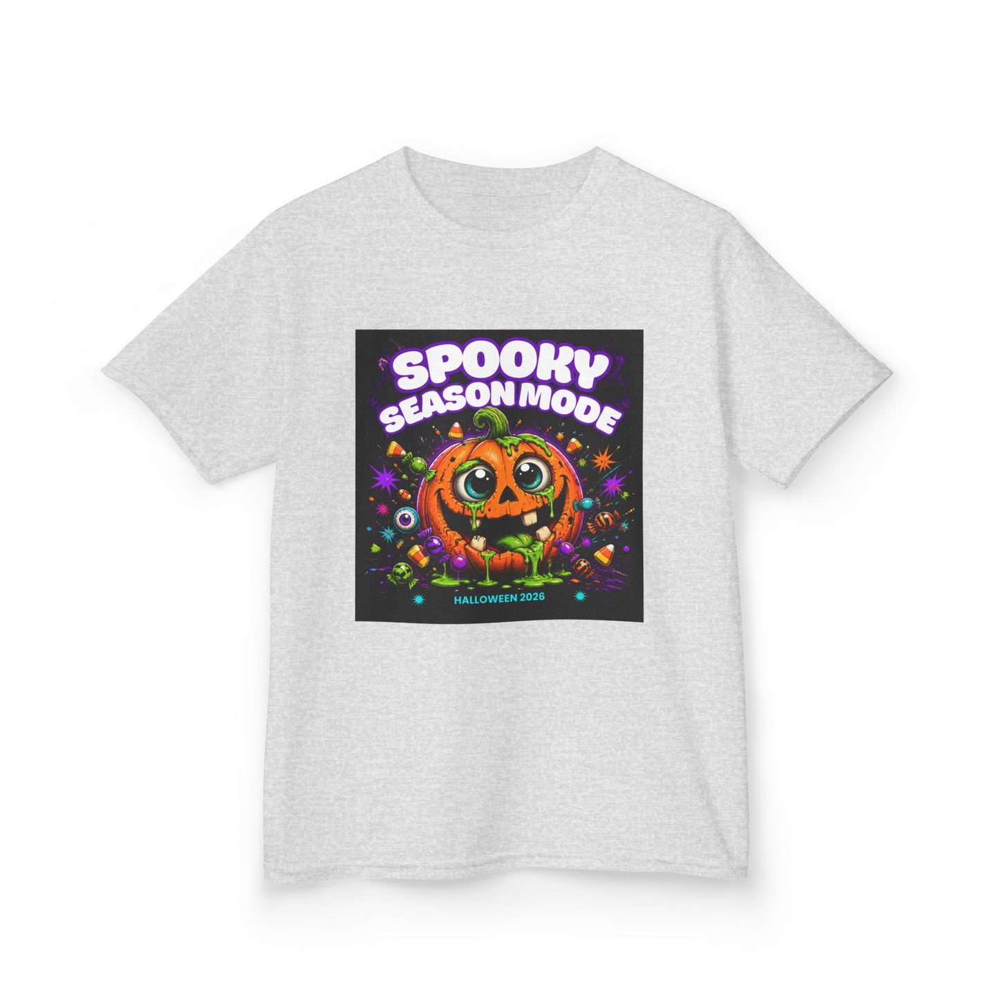 Kids Tee — "Spooky Season Mode" Halloween