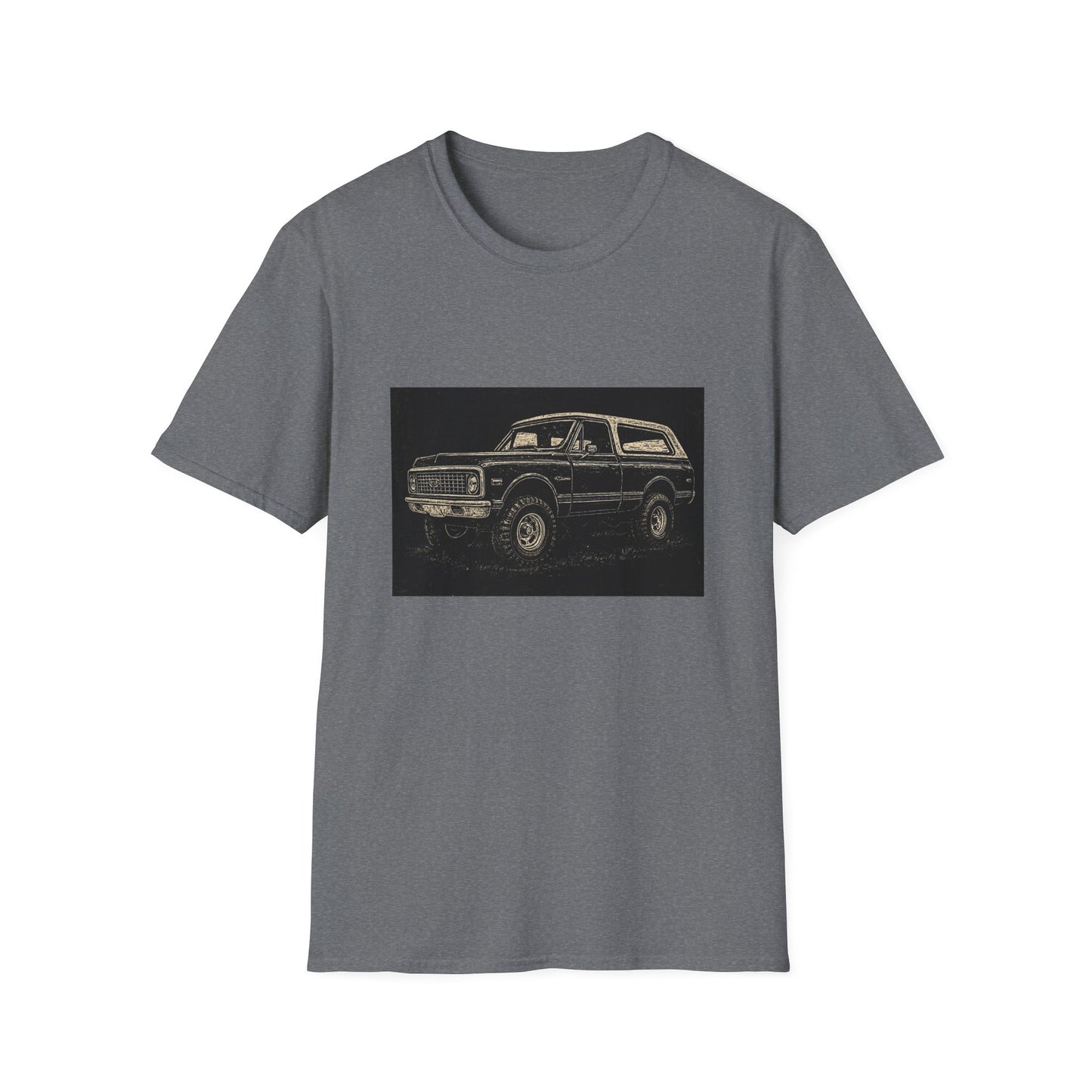 Vintage Truck w Topper Illustration T-Shirt