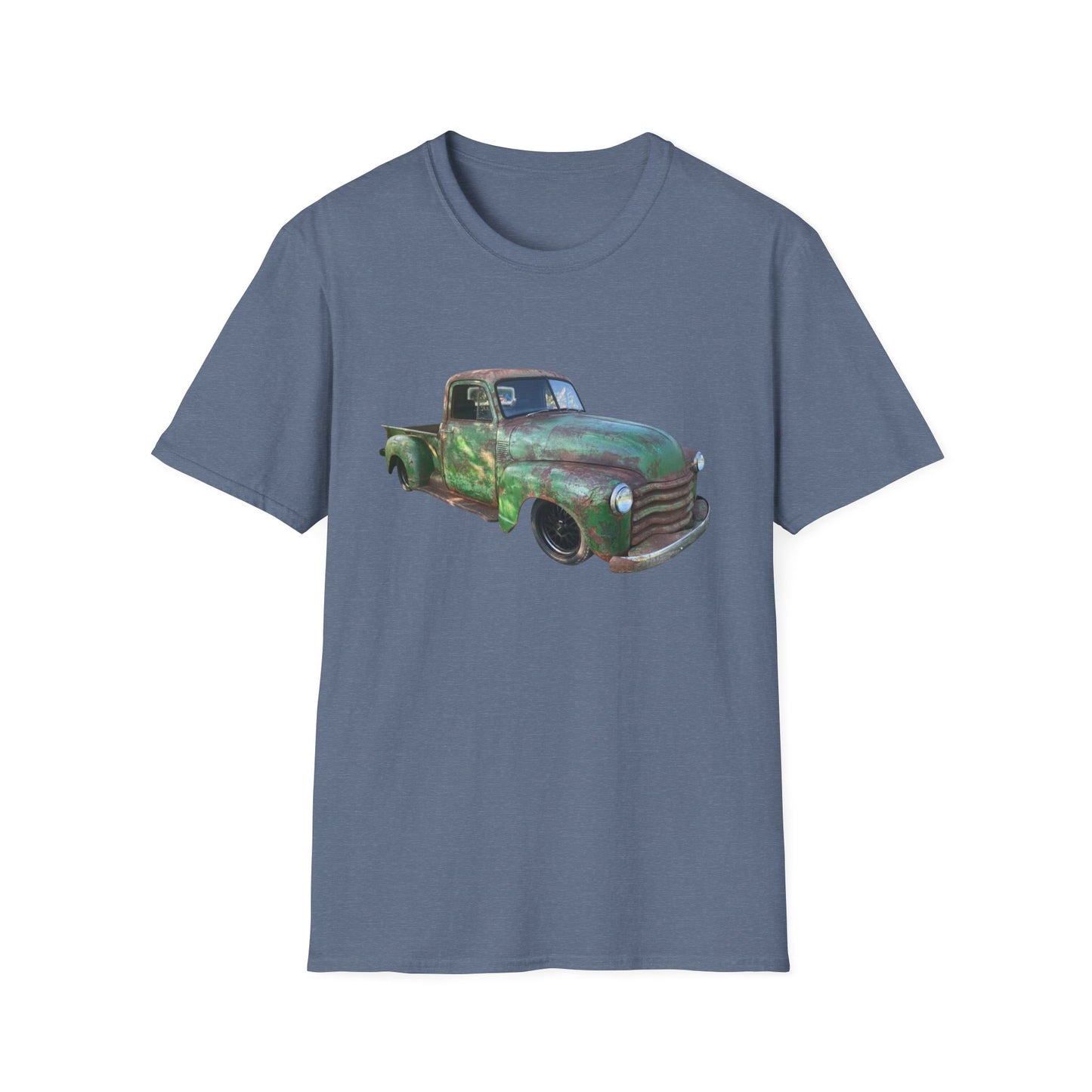 Green Lowered Vintage Pickup Truck T-Shirt