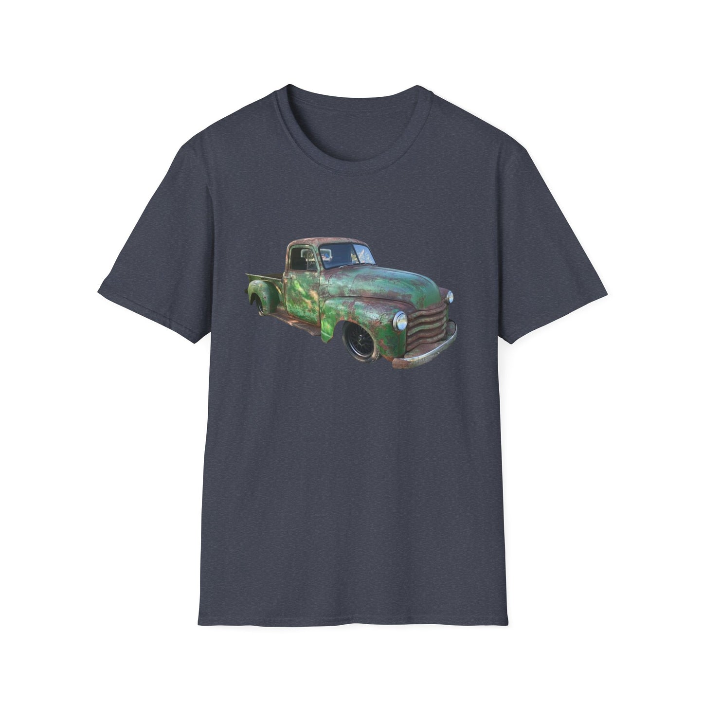 Green Lowered Vintage Pickup Truck T-Shirt
