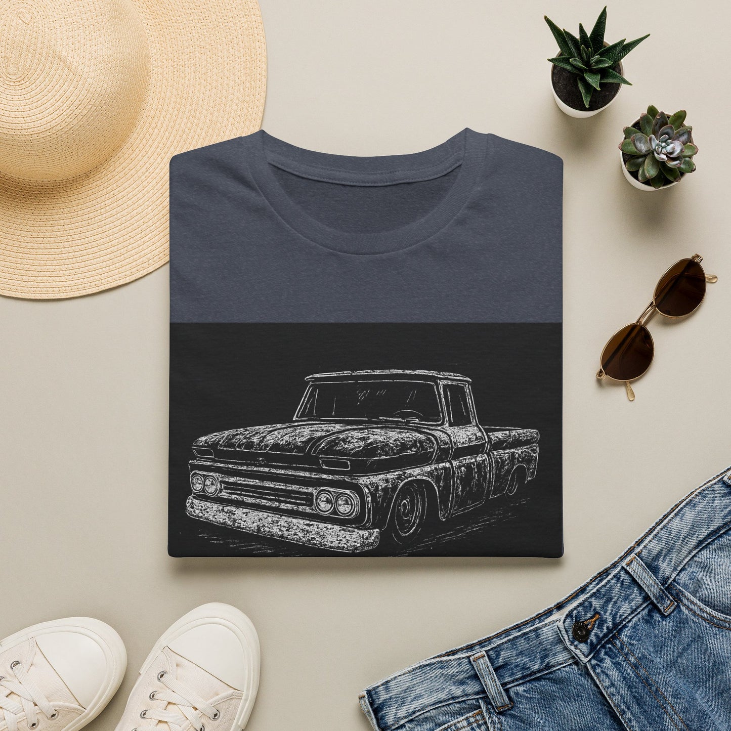 Classic Truck Illistration Tee