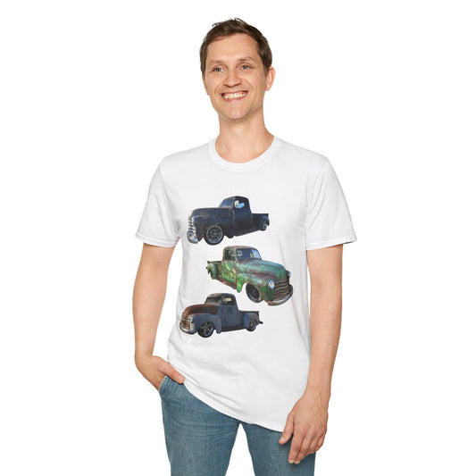 Vintage Lowered Pickup Truck trio T-Shirt