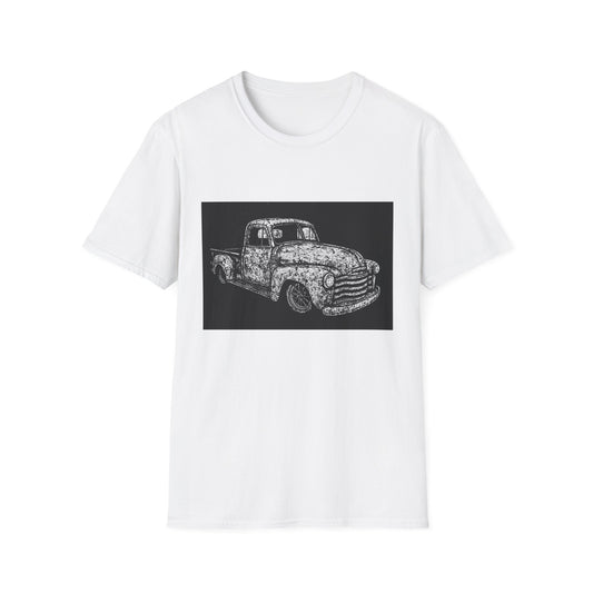Retro Truck Illustration Tshirt