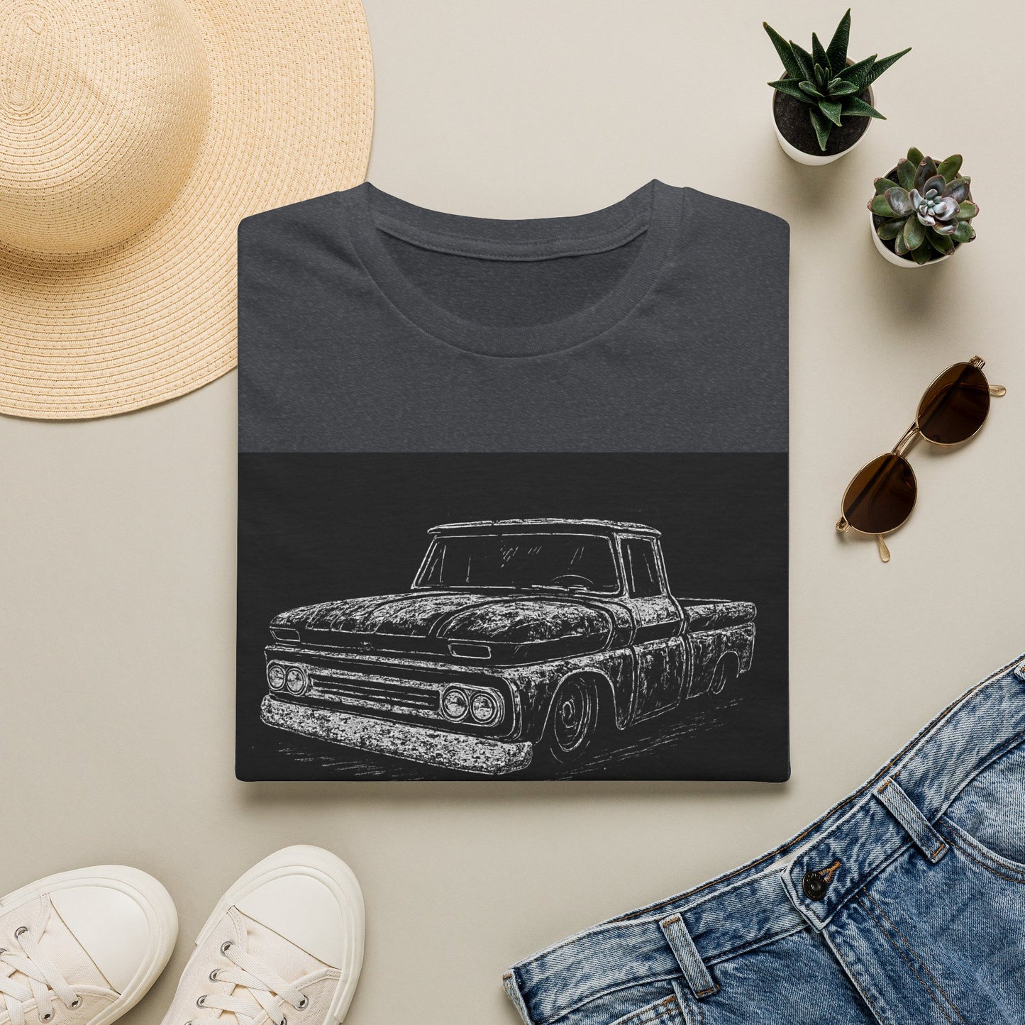 Classic Truck Illistration Tee