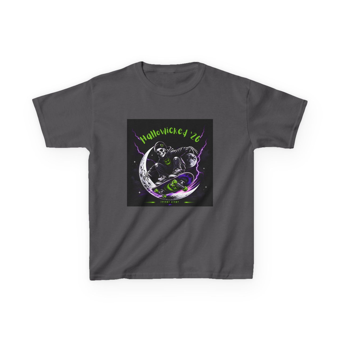 Kids Halloween Tee — 'Hallowicked'