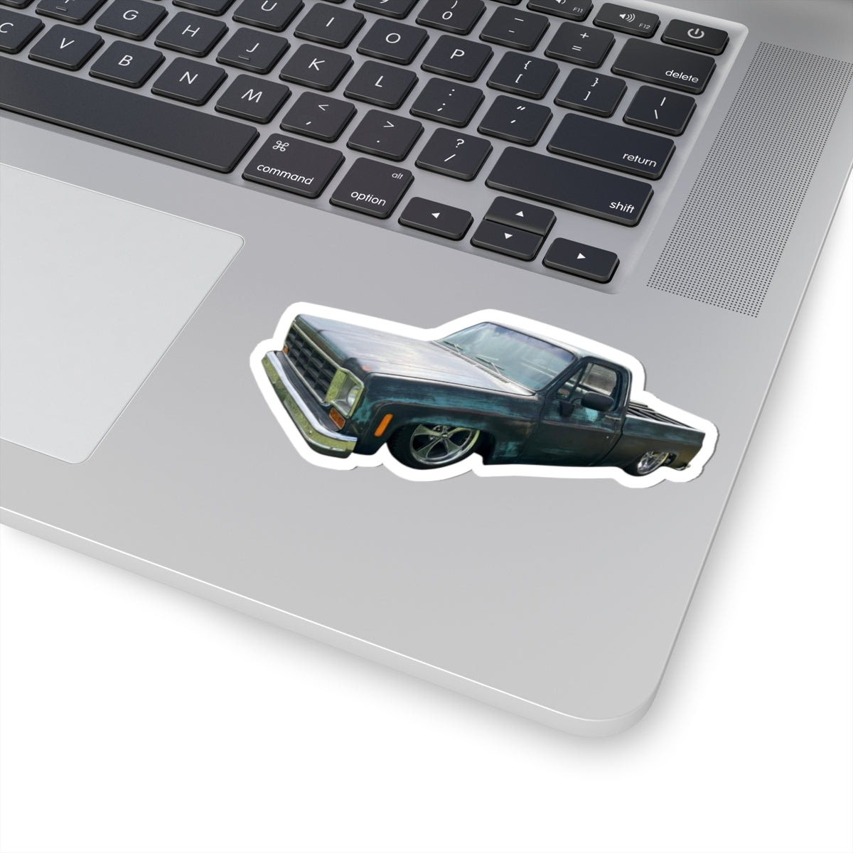Lowered Classic Pickup Truck sticker