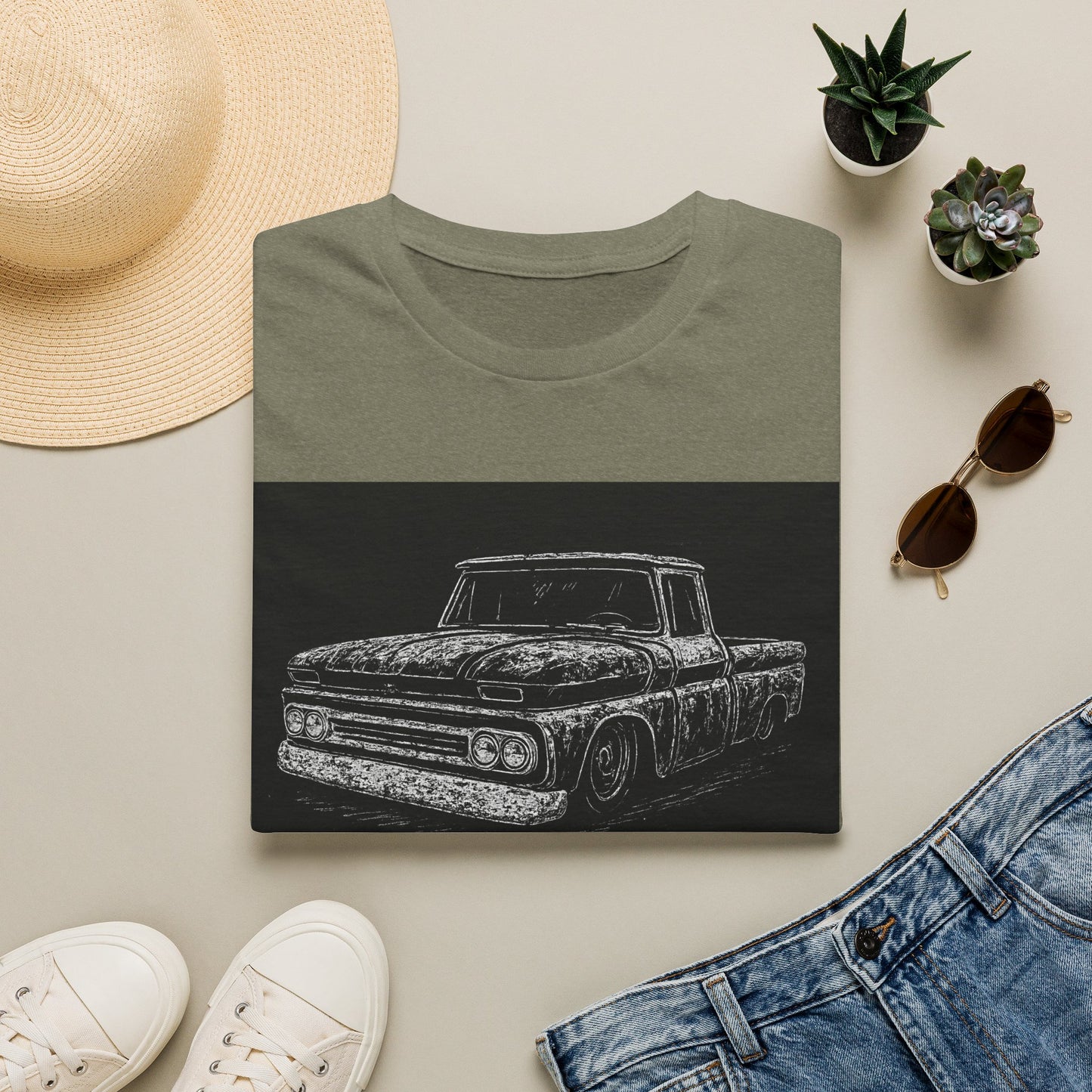 Classic Truck Illistration Tee