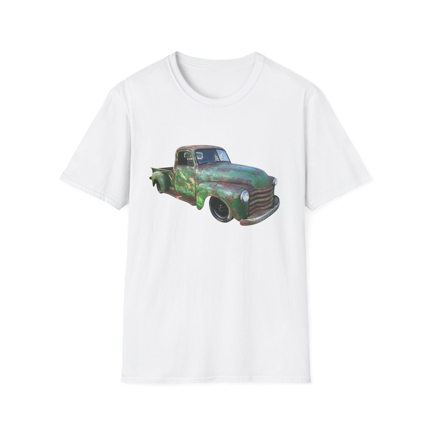 Green Lowered Vintage Pickup Truck T-Shirt