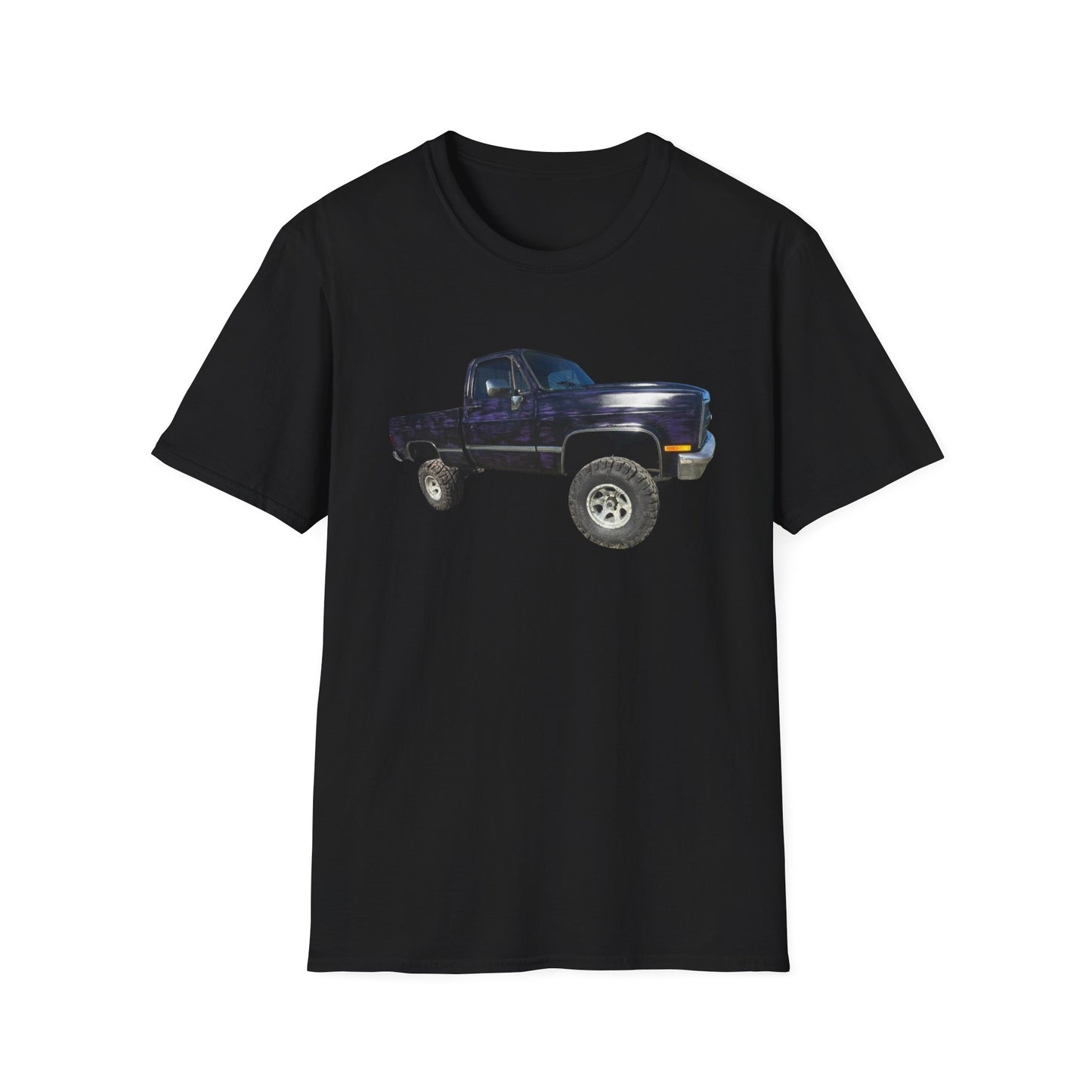 Vintage Lifted Black/Purple Truck T-Shirt