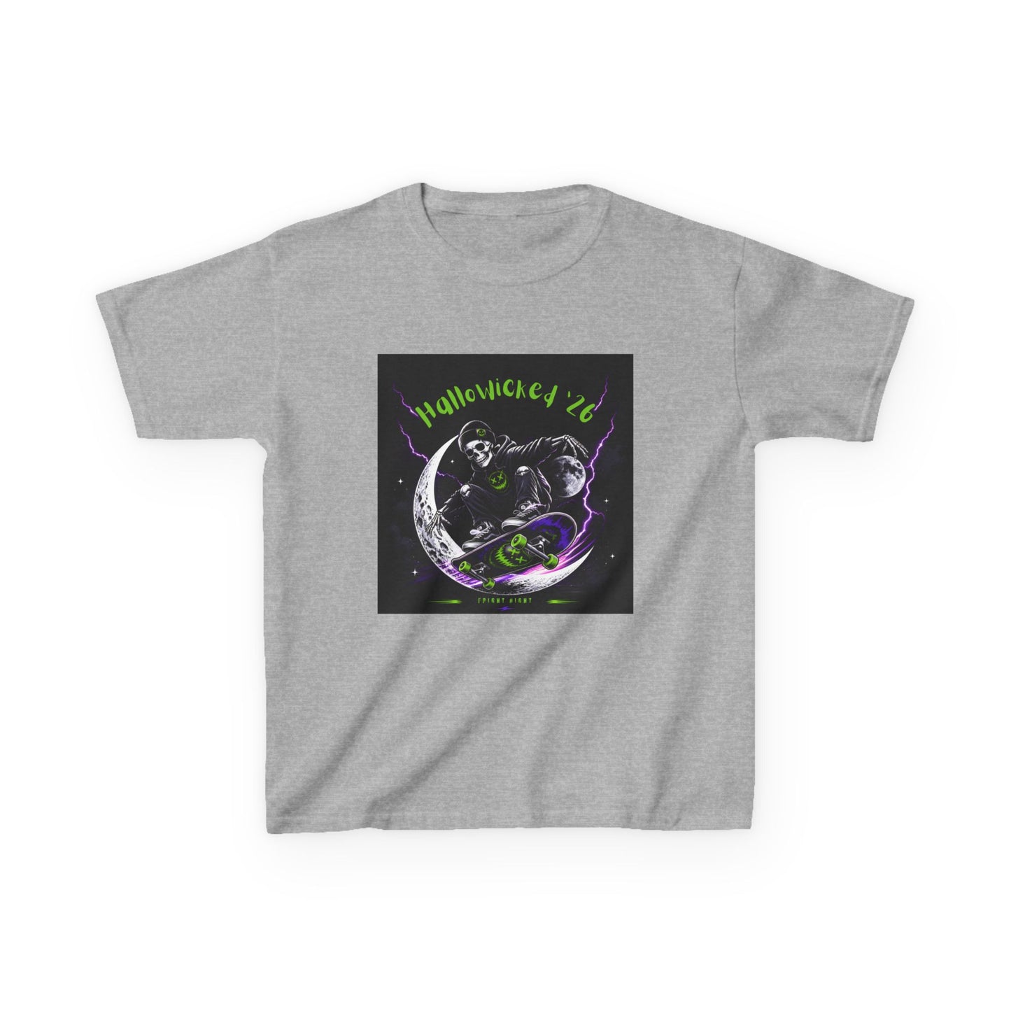 Kids Halloween Tee — 'Hallowicked'