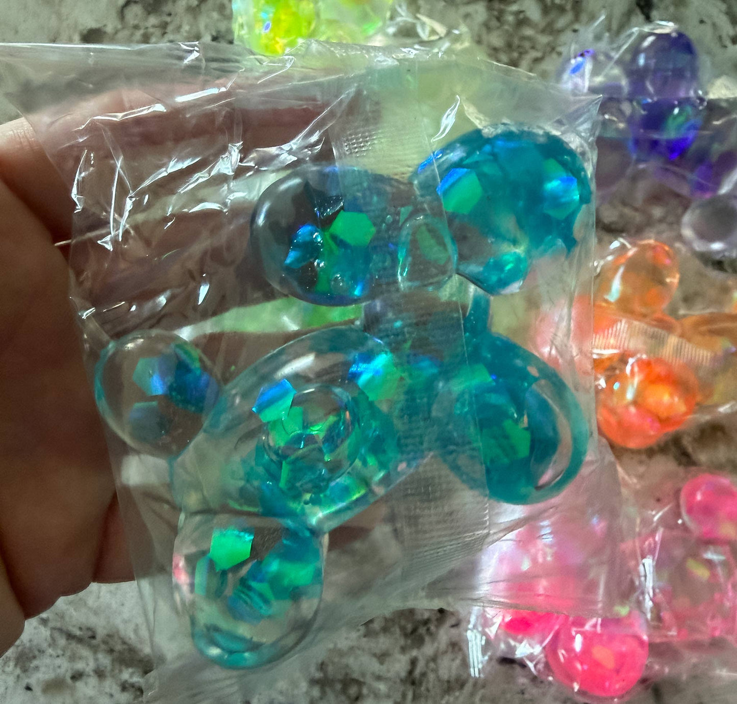 Squishy Glitter Balloon Dog