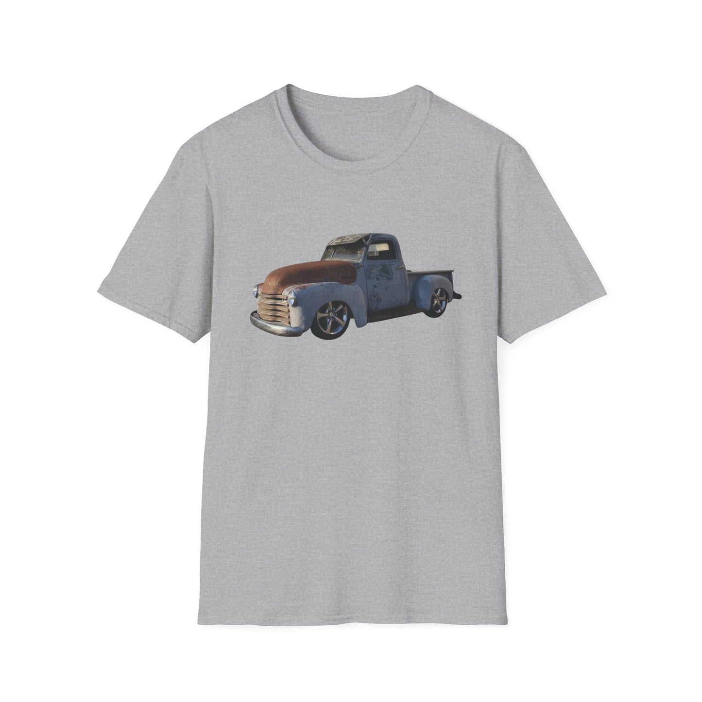 Vintage Lowered Grey Pickup Truck T-Shirt