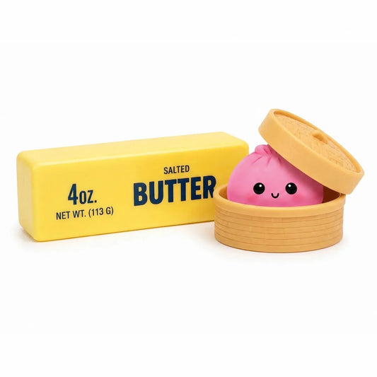 2-Pack: Squishy Bun & Butter Combo Pack