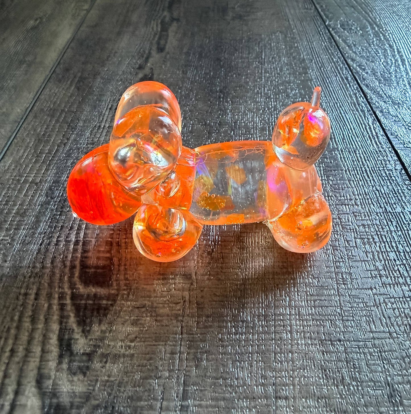 Squishy Glitter Balloon Dog