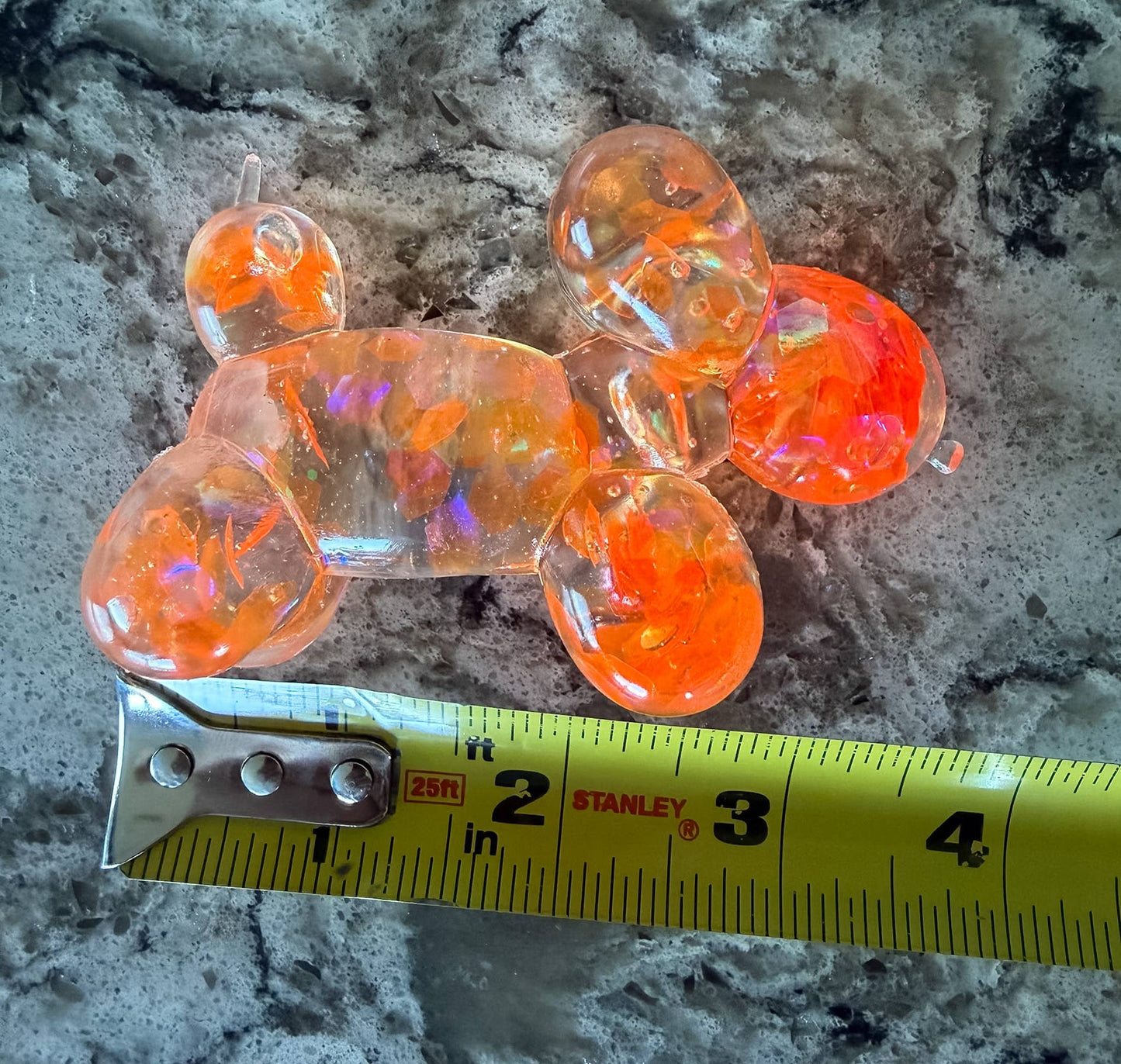 Squishy Glitter Balloon Dog