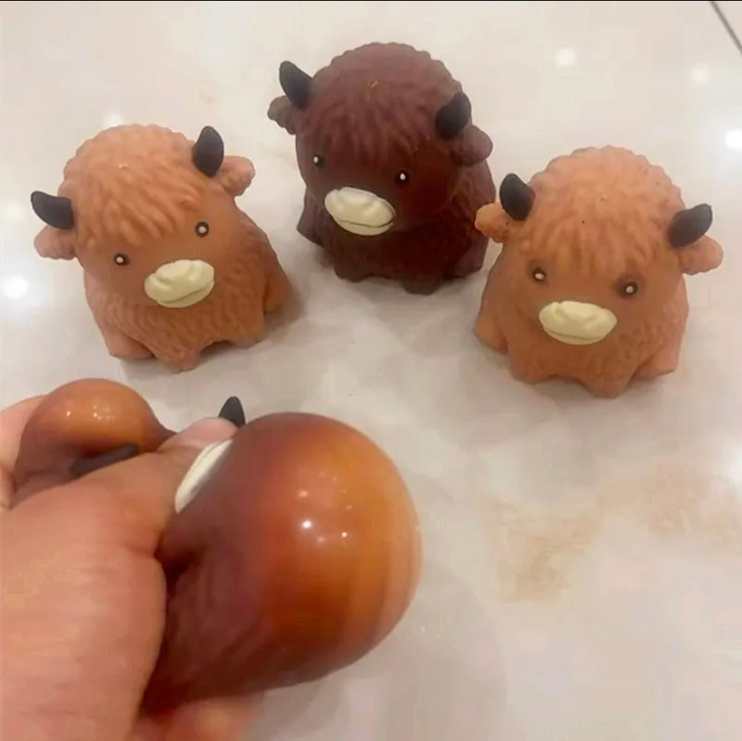 Highland Cow Stress Toy