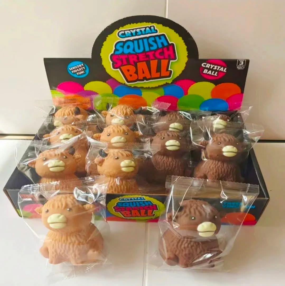 Highland Cow Stress Toy